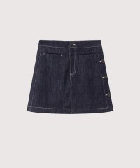 LA POMME petit/ラポミ プチ LA POMME petit One Tone Denim Skirt/508290860