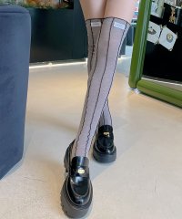VIVIDLADY/ビビッドレディ VIVIDLADY 配色 メロウ ロングソックス/508290904