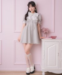ROJITA/ロジータ ROJITA シアーチェックボウタイツイードワンピース/508290913