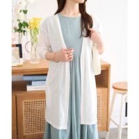 KOBE LETTUCE/コウベレタス KOBE LETTUCE シアーカットソーロングカーディガン [C7480]/508290925