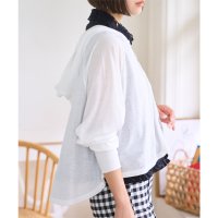 KOBE LETTUCE/コウベレタス KOBE LETTUCE シアーカットソーフレアパーカー [C7481]/508290926
