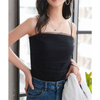 KOBE LETTUCE/コウベレタス KOBE LETTUCE [ Petitle / プチレ ] チュールレイヤードカップ付きキャミソール【プチ】 [C7571]/508290929