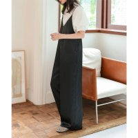 KOBE LETTUCE/コウベレタス KOBE LETTUCE Vカットサテンオールインワン [E3494]/508290933