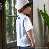petit main/プティマイン petit main 【新幹線】袖配色半袖Tシャツ/508290952
