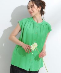 SHOO・LA・RUE　DRESKIP/シューラルー／ドレスキップ SHOO・LA・RUE/DRESKIP スラブギャザーブラウス/508290983