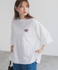 Dickies/ディッキーズ Dickies 刺繍6分袖ロールアップTシャツ/508291003