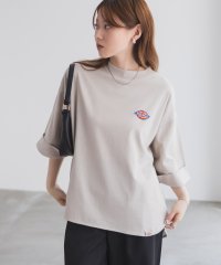 Dickies/ディッキーズ Dickies 刺繍6分袖ロールアップTシャツ/508291003