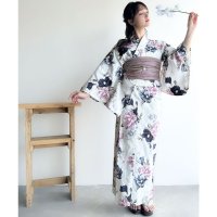 Classical Elf/クラシカルエルフ Classical Elf 浴衣2点セット。花柄モチーフ浴衣（浴衣・兵児帯）/508291085