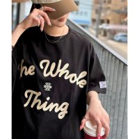 Classical Elf/クラシカルエルフ Classical Elf 《JaVaジャバコラボ》“トレンドを纏う”コード刺繍ロゴ半袖Tシャツ(オーバーサイズ)/508291092