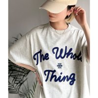 Classical Elf/クラシカルエルフ Classical Elf 《JaVaジャバコラボ》“トレンドを纏う”コード刺繍ロゴ半袖Tシャツ(オーバーサイズ)/508291092