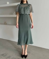 aity/アイティ aity フレアレーススリーブマーメイドドレス 結婚式 二次会 成人式 同窓会 パーティードレス オケージョンドレス お呼ばれワンピース/508291100