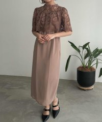 aity/アイティ aity レースバックリボンIラインドレス 結婚式 二次会 成人式 同窓会 パーティードレス オケージョンドレス お呼ばれワンピース/508291101