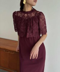 aity/アイティ aity レースバックリボンIラインドレス 結婚式 二次会 成人式 同窓会 パーティードレス オケージョンドレス お呼ばれワンピース/508291101