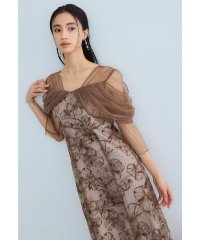 niana/ニアナ niana オフショルダースパンコール刺繍レースドレス 結婚式 成人式 二次会 同窓会 入学式 卒業式 パーティードレス オケージョンドレス お呼ばれワ/508291111