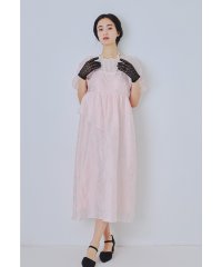niana/ニアナ niana バブルスリーブジャガードドレス マタニティ 妊婦 結婚式 二次会 成人式 同窓会 パーティードレス オケージョンドレス お呼ばれワンピース/508291112