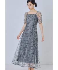 niana/ニアナ niana フラワーウェーブパイピングドレス パーティードレス オケージョンドレス 結婚式 二次会 同窓会 成人式 お呼ばれワンピース/508291117