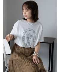 ehka sopo/花プリントTシャツ/508291123