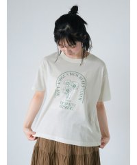 ehka sopo/花プリントTシャツ/508291123