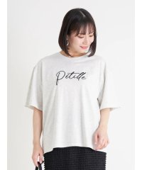 Re-J＆SUPURE/筆記体ロゴ刺繍Tシャツ/508291176