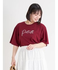 Re-J＆SUPURE/筆記体ロゴ刺繍Tシャツ/508291176