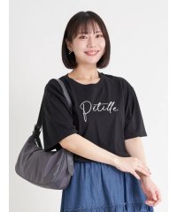 Re-J＆SUPURE/筆記体ロゴ刺繍Tシャツ/508291176