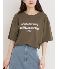 Re-J＆SUPURE/箔ロゴプリントTシャツ/508291177