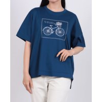 BRODIAEA/ブローディア BRODIAEA 自転車刺繍半袖Tシャツ【日本製】/508291203