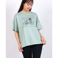 BRODIAEA/ブローディア BRODIAEA 自転車刺繍半袖Tシャツ【日本製】/508291203