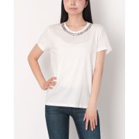 RINASCIMENTO/リナシメント RINASCIMENTO カラフルビジューネックTシャツ/508291250
