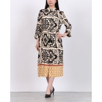 RINASCIMENTO/リナシメント RINASCIMENTO ダマスク柄シャツワンピース/508291278