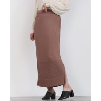 READY MADES/レディメイド LADYMADE メッシュ切替ロングニットスカート/508291325