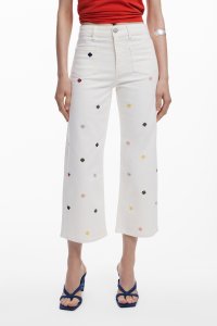 Desigual/デシグアル Desigual クローバー柄のカウボーイキュロット/508291345