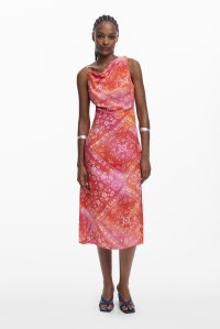 Desigual/デシグアル Desigual マルチカラーのバンダナドレス/508291347