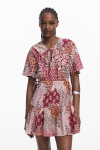 Desigual/デシグアル Desigual ボーホーショートドレス/508291348