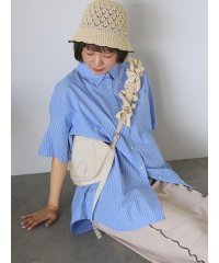 ehka sopo/ストライプオーバーサイズシャツ/508291377