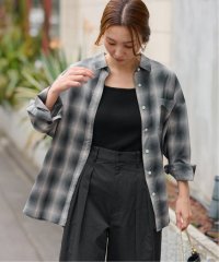JOURNAL STANDARD relume/《予約》オーガニックコットンミックスオンブレチェック/508291404