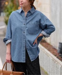 JOURNAL STANDARD relume/《予約》デニムオーバーサイズシャツ/508291405