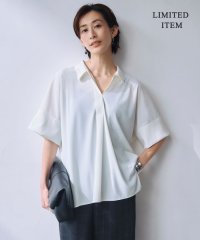 ICB（LARGE SIZE）/【WEB限定・洗える】シアートリコット スキッパーカットソー/508291439