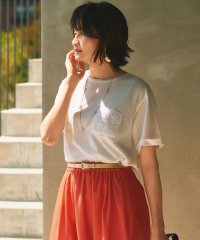 JIYU-KU /【カタログ掲載・洗える】クロッシェポケット Tシャツ/508291442
