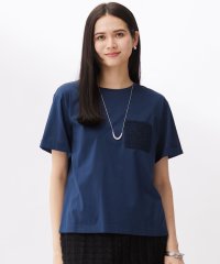 JIYU-KU /【カタログ掲載・洗える】クロッシェポケット Tシャツ/508291442
