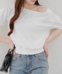 NICE CLAUP/OLIVE des OLIVE OUTLET/【RMAF】バックリボンオフショルプルオーバー/508291450