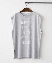 NICE CLAUP/OLIVE des OLIVE OUTLET/【RMAF】フレンチプリントTシャツ/508291452