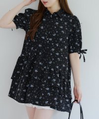 NICE CLAUP/OLIVE des OLIVE OUTLET/【RMAF】アシメフリルシャツワンピース/508291453