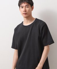 THE SHOP TK/ランダムワッフル半袖Tシャツ 【洗濯機ＯＫ】/508291464