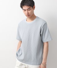 THE SHOP TK/ランダムワッフル半袖Tシャツ 【洗濯機ＯＫ】/508291464
