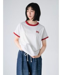 ehka sopo/3D刺繍リンガーTシャツ/508291480