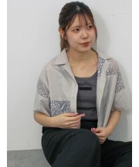 ehka sopo/レースパッチワークシャツ/508291482