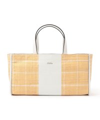 TOMORROWLAND GOODS/Ele`Sac CHECK WIDE TOTE バッグ/508291503