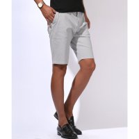LUXSTYLE/ラグスタイル LUXSTYLE ストレッチチノショートパンツ/ボトムス ハーフパンツ 短パン メンズ 膝下丈 ショート丈 細身 無地 ストレッチ 伸縮性/508291538