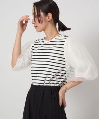 green label relaxing/【WEB限定】＜at ease＞チュール バルーン スリーブ カットソー －UVカット－/508291562